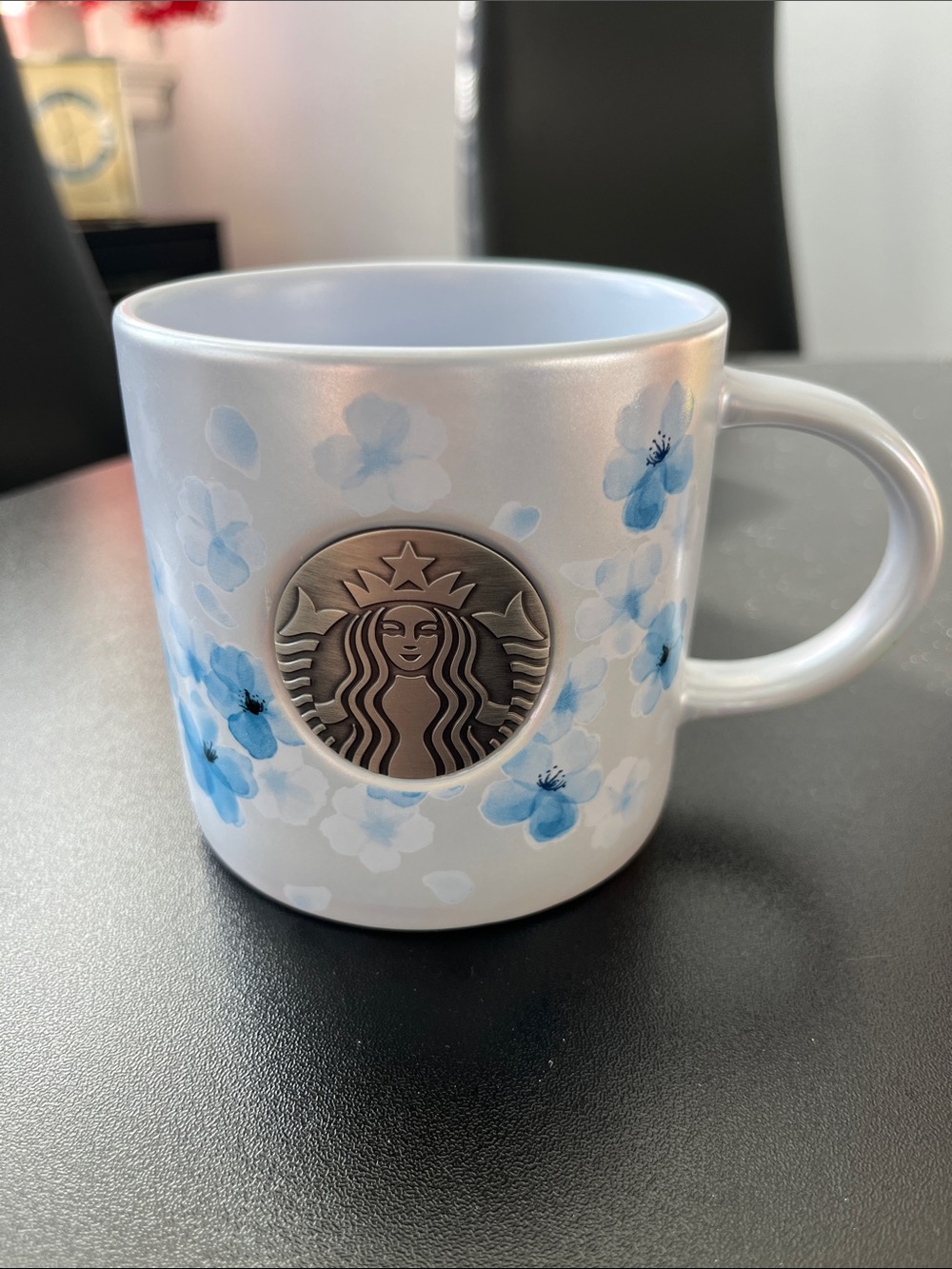 Starbucks Japan Sakura 2026 Blue Cherry Blossoms Mug 355ml, NEW